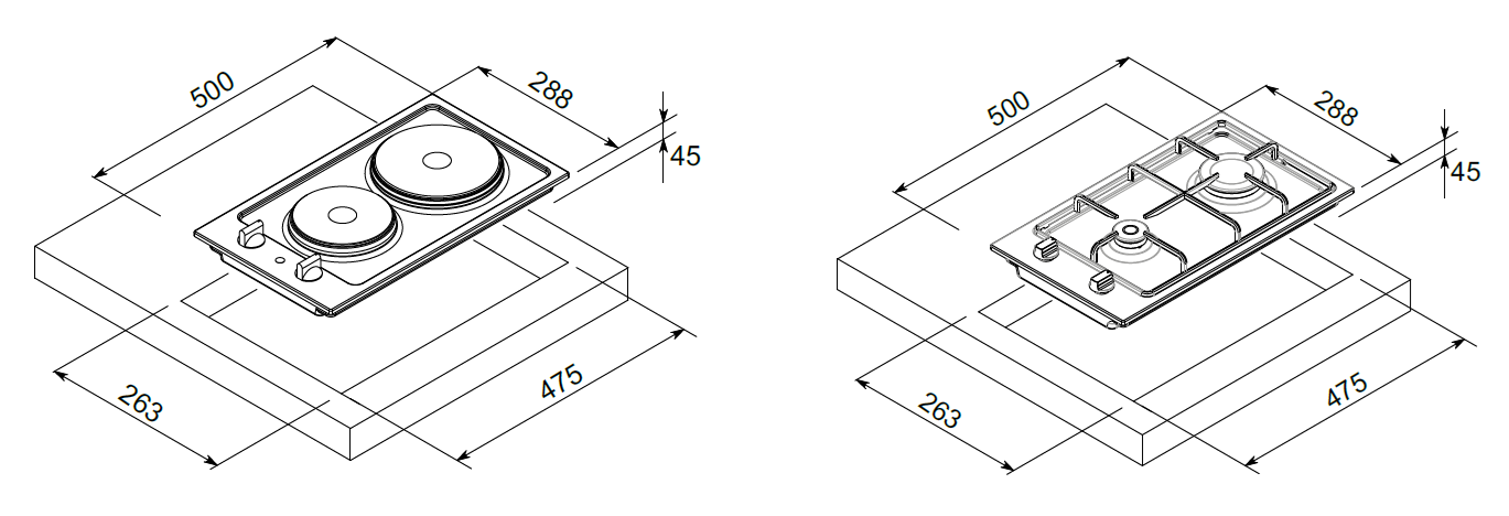 ΕΣΤΙΑ MONDIN F3292VNGCNL | ΕΣΤΙΕΣ ΑΕΡΙΟΥ DOMINO 2